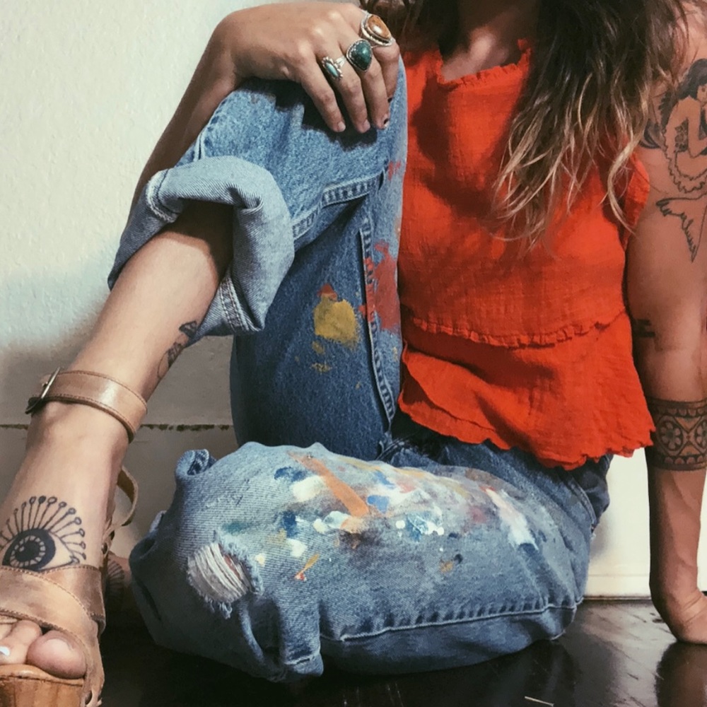 VTG CUSTOM LEVIS 501 🔥